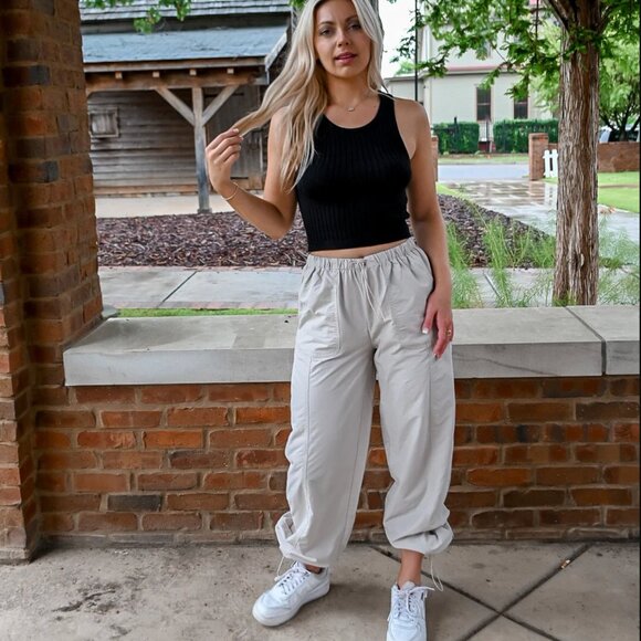 Refuge Drawstring Joggers - Picture 1 of 7